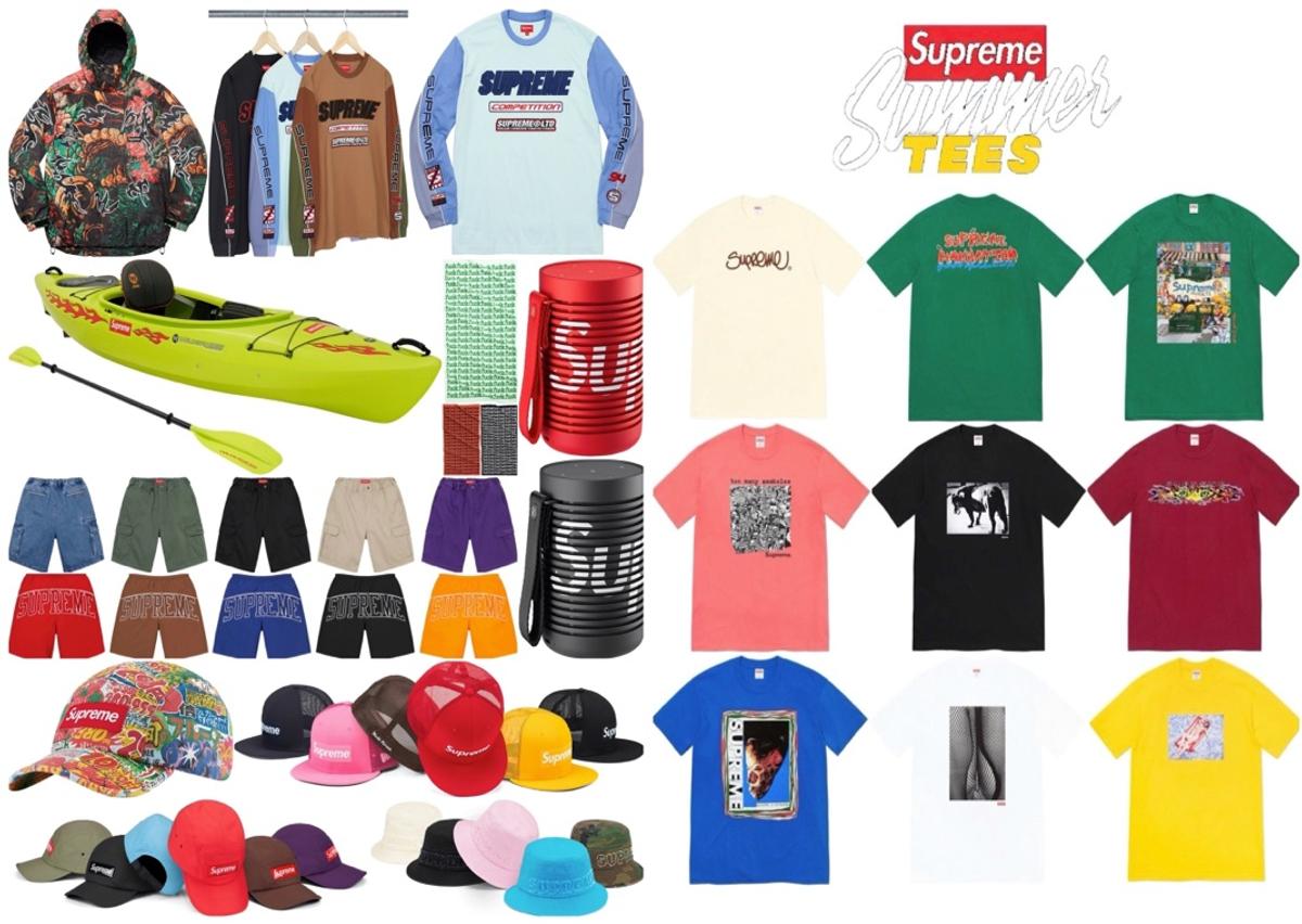 Supreme Summer Tees. 06/22/2023 For Summer, Supreme will release seven new  graphic T-Shirts. Available June 22nd. Available in Japan…