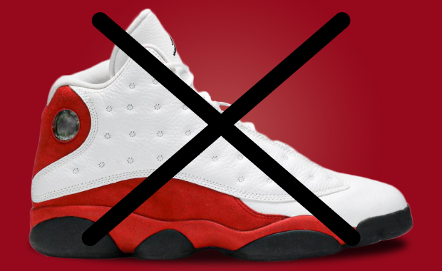 jordan 13 red black white