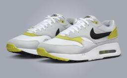 The Nike Air Max 1 '86 OG Golf Wolf Grey Bright Cactus Releases May 2024