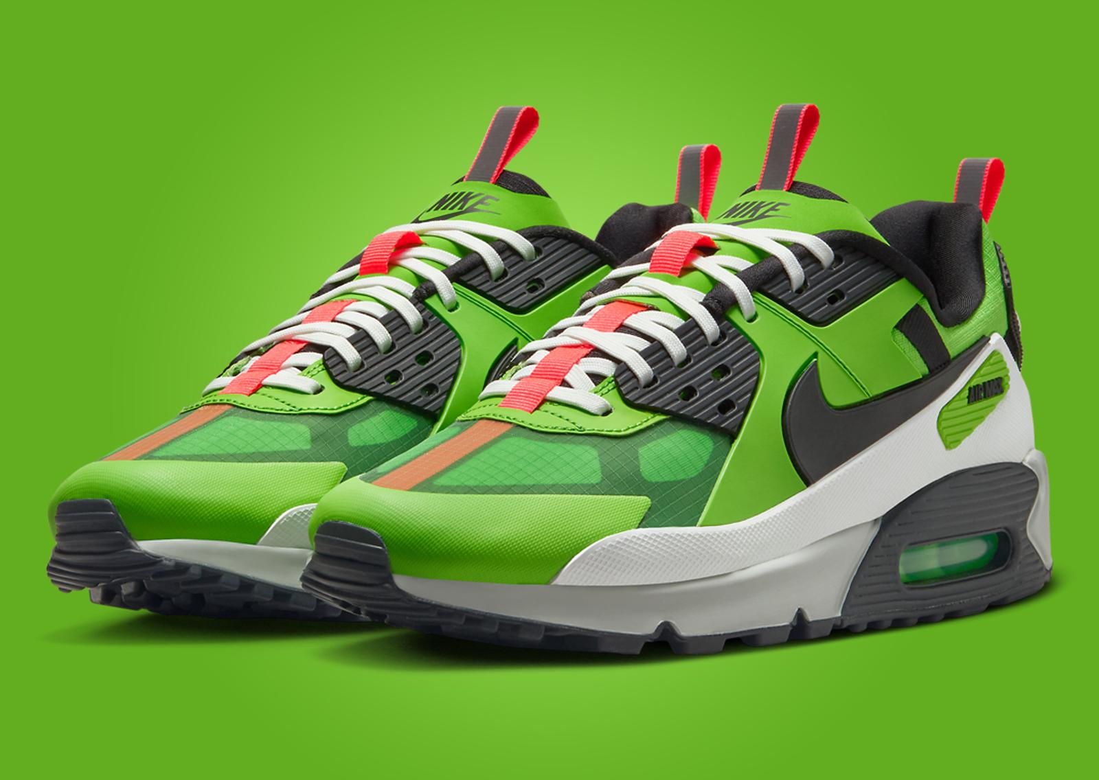 Nike Air Max 90 Drift Action Green Angle