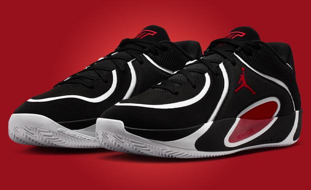 Jordan Tatum 4 Black University Red