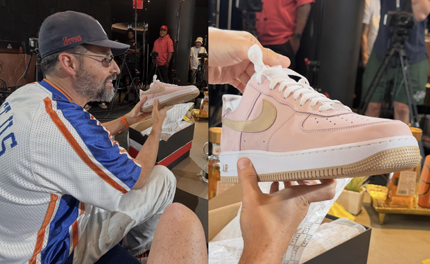 Kith x Nike Air Force 1 Low Reverse Linen