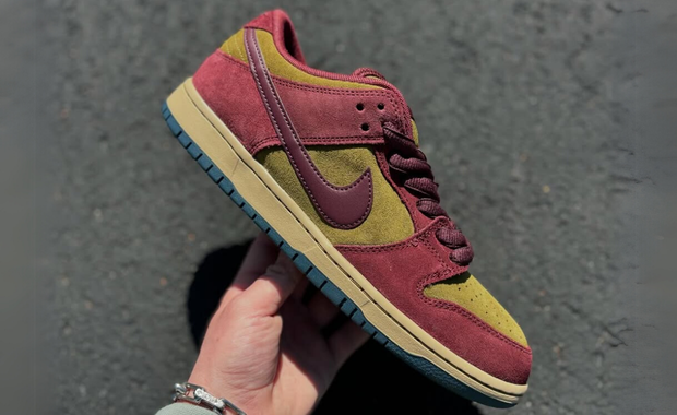 First Look at the Nike SB Dunk Low Dark Team Red Olive Flak