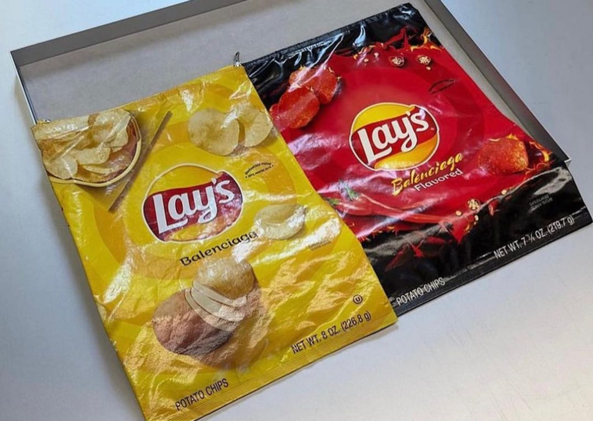 Lay's x Balenciaga Potato Chip Bag