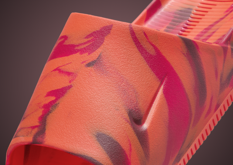 Nike Calm Slide SE Picante Red Detail