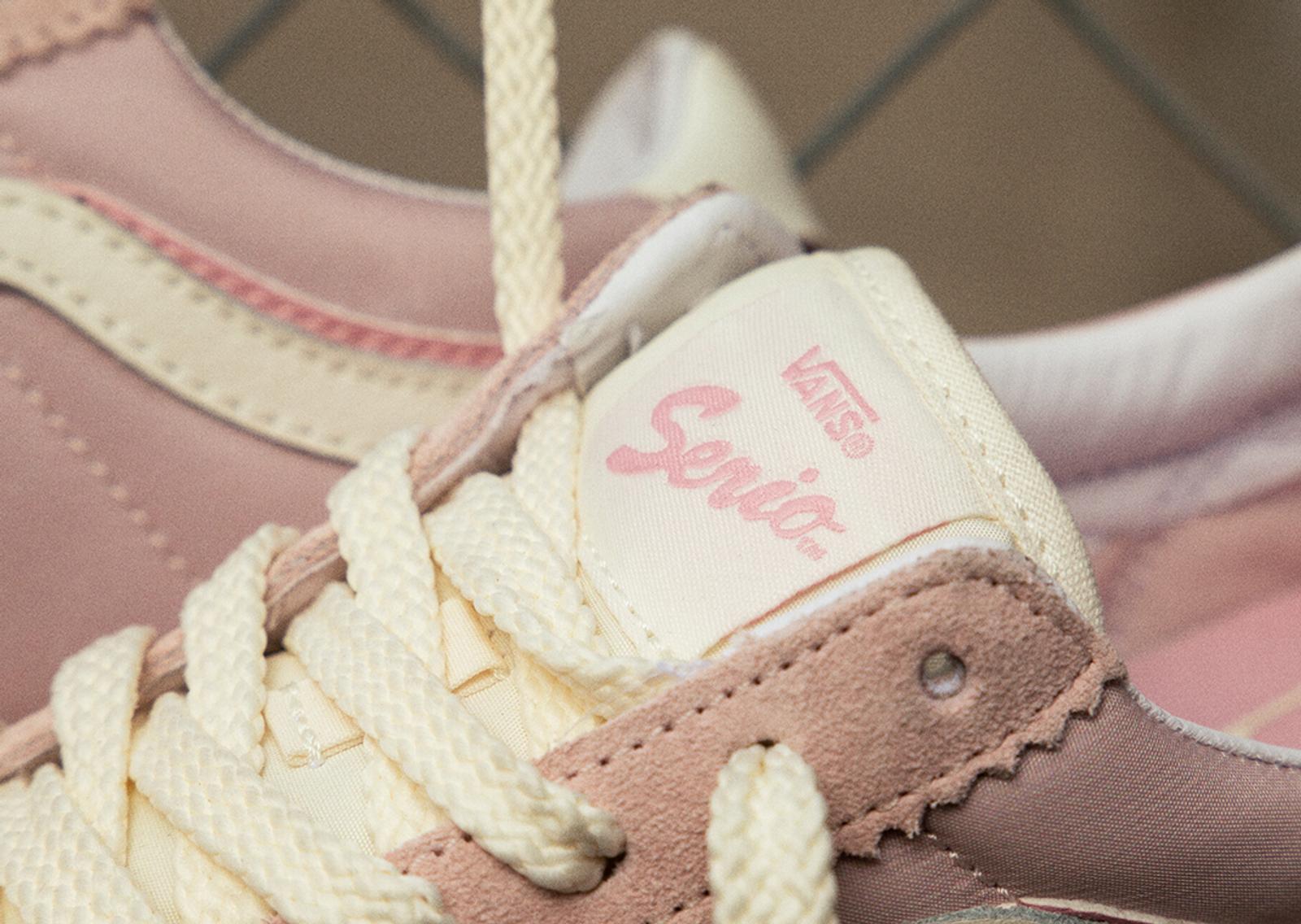 Vans Super Lowpro Sepia Rose Detail