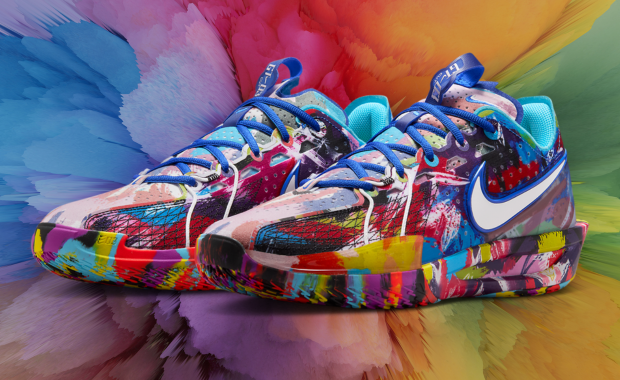 Jewell Loyd’s Multi-Color Paint Splattered Nike GT Cut 3 PE Releases April 2025