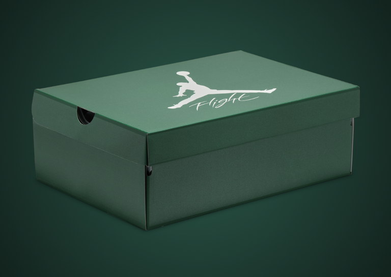 Air Jordan 4 Retro Oxidized Green Packaging
