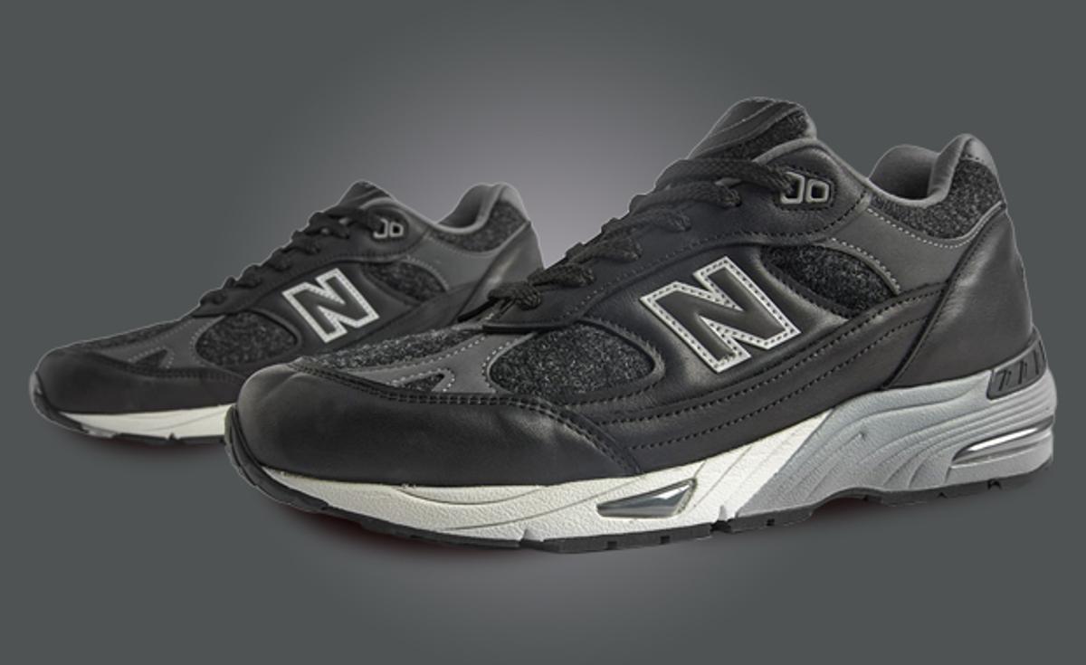The New Balance 991 Made In England Black Grey Is Quintessentially British
