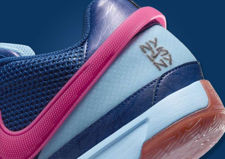 Nike Ja 1 NY vs. NY Heel Detail
