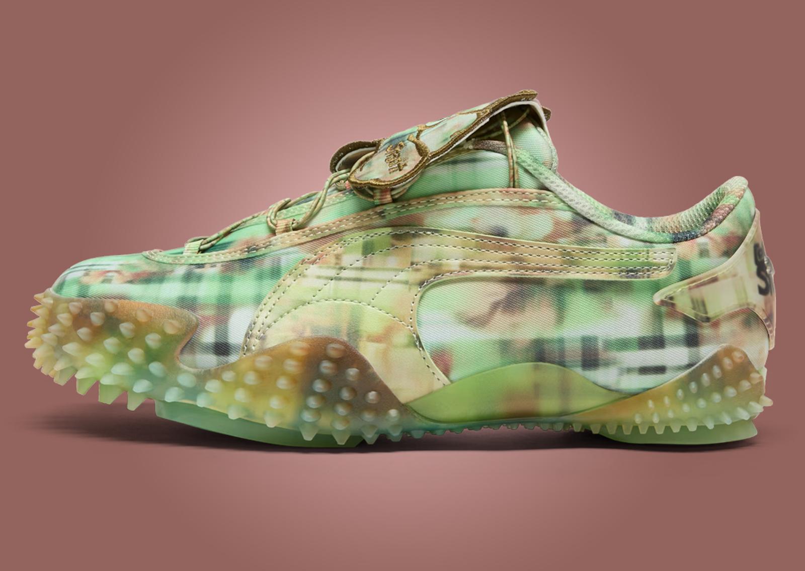 Collina Strada x Puma Mostro All-Over Print Fizzy Apple Lateral