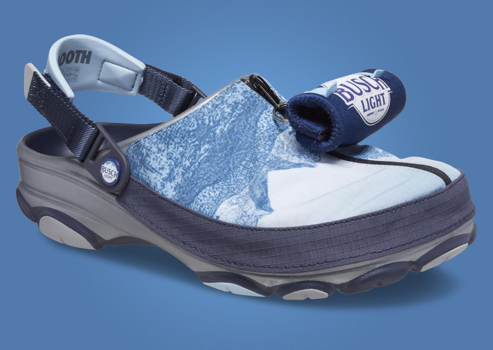 Busch Light x Crocs All-Terrain Clog Angle