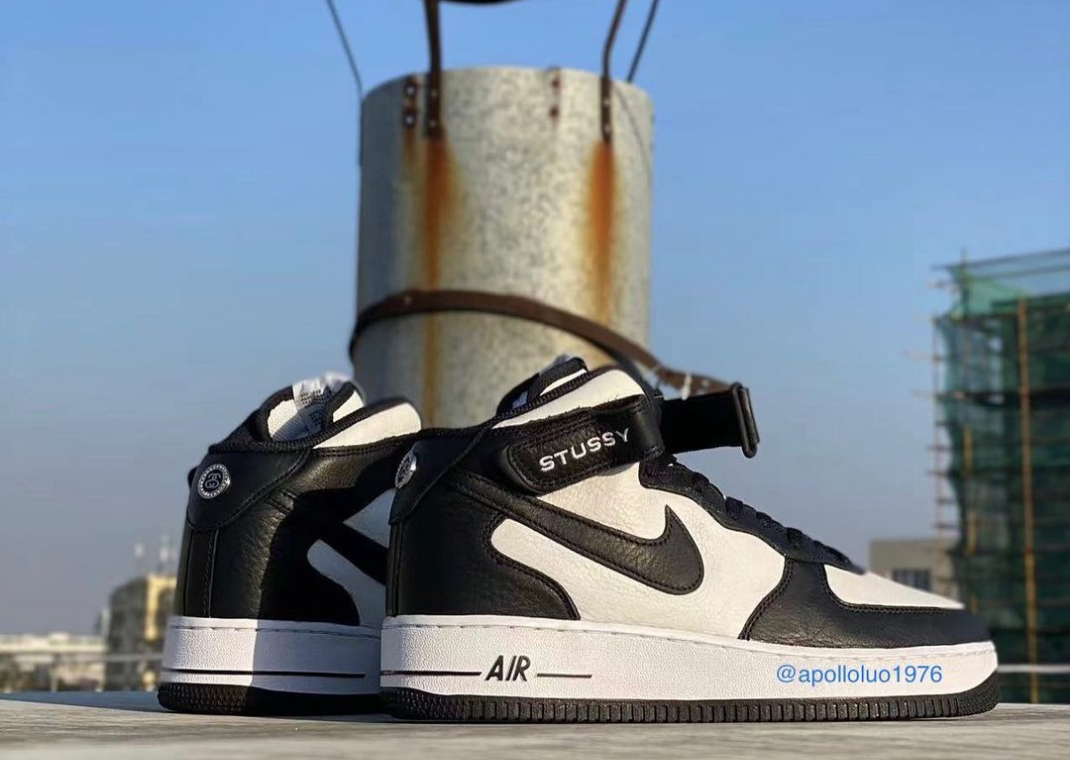 First Look: Stussy x Nike Air Force 1 Mid