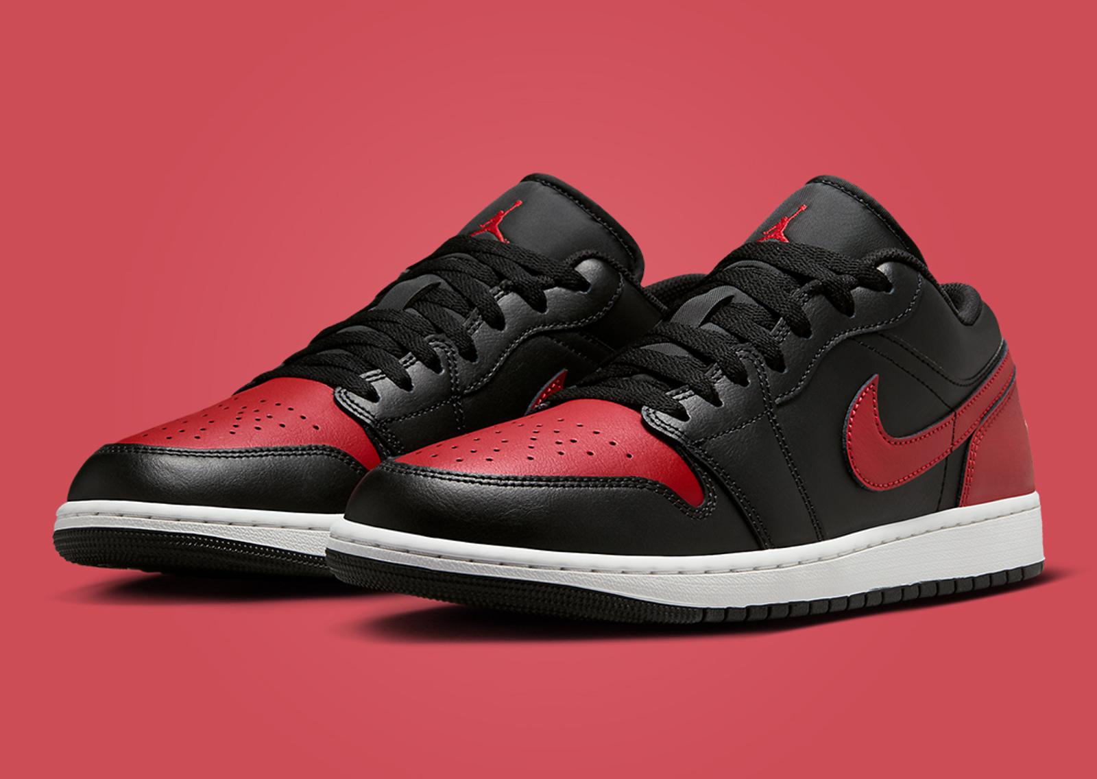 Air Jordan 1 Low Bred Twist Angle