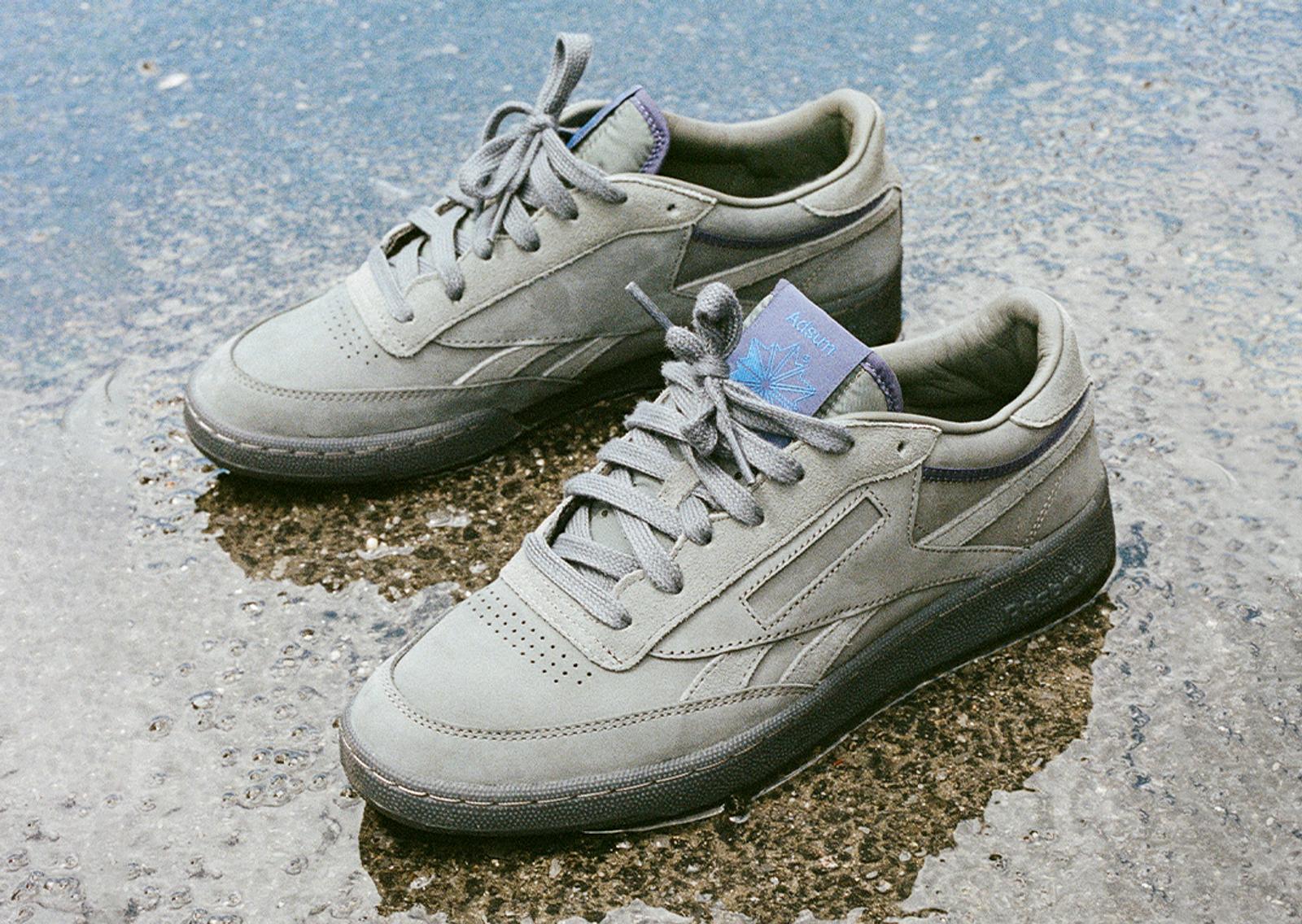 Adsum x Reebok Club C Concrete Angle