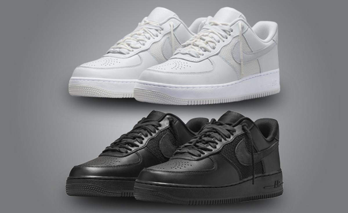 The Slam Jam x Nike Air Force 1 Low Pack Is A Monochromatic Masterpiece