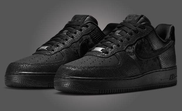 Nike Air Force 1 Low Luxe Pony Hair Snake Skin