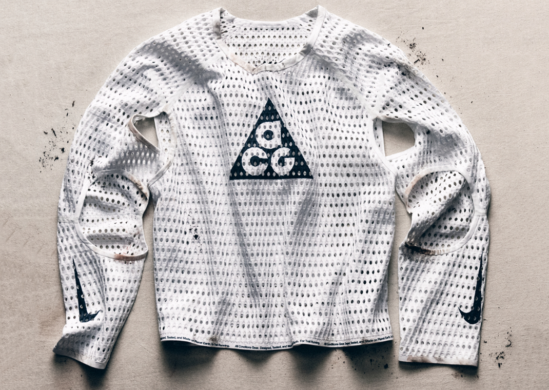 Nike ACG's Latest Running Shirt adds Radical Airflow with a Fully