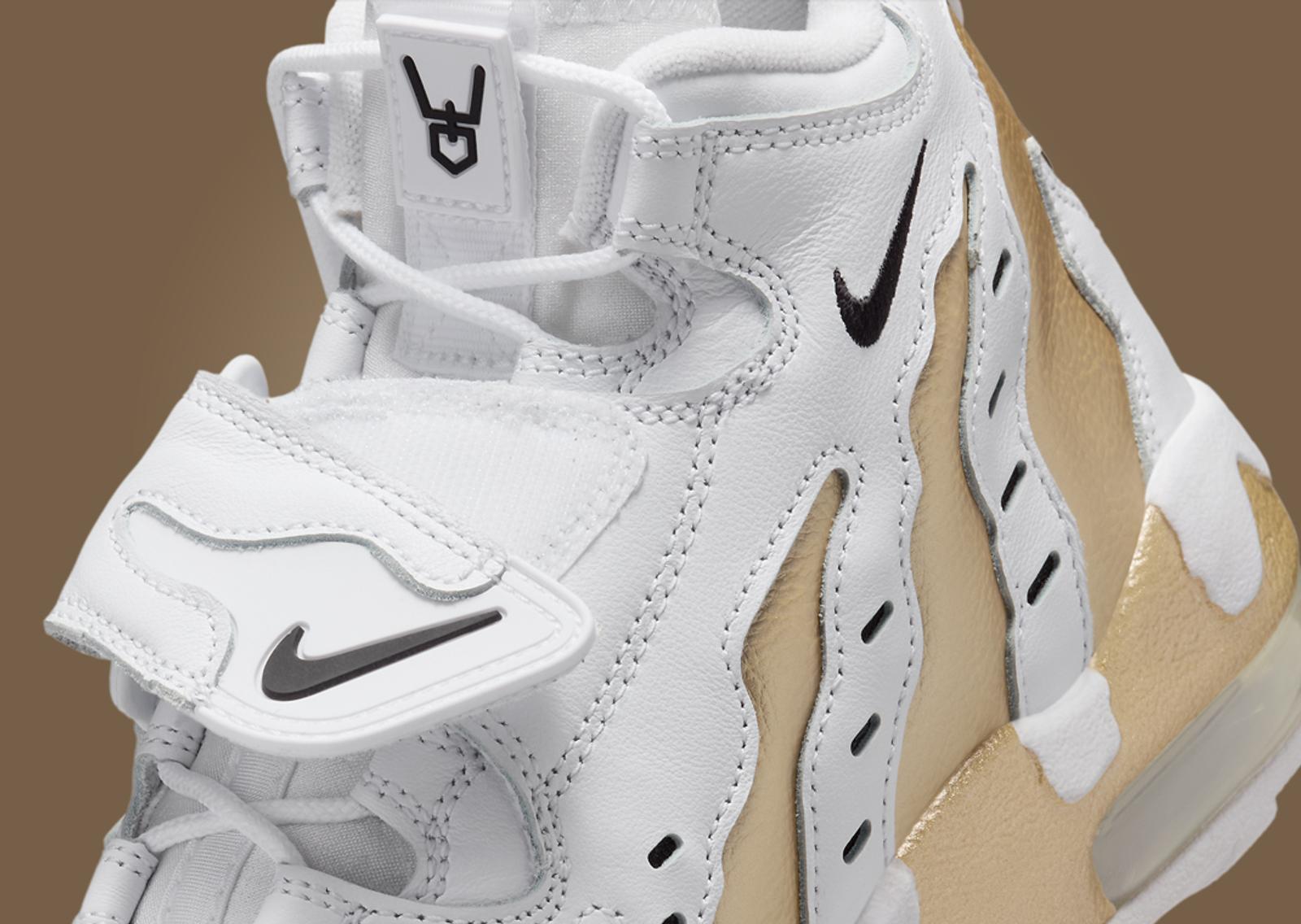 Nike Air DT Max '96 White Vegas Gold Detail