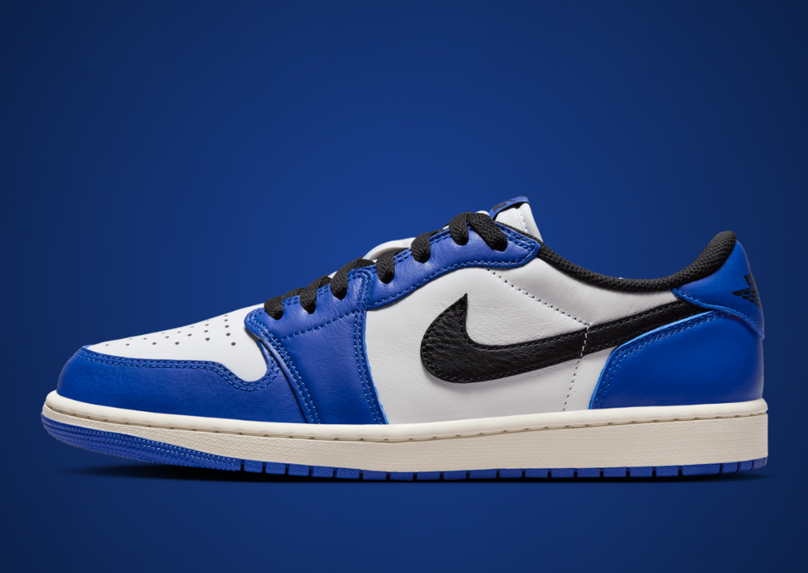 Air Jordan 1 Retro Low OG Game Royal Lateral