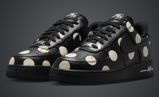 Nike Air Force 1 Low Black Polka Dot (W)