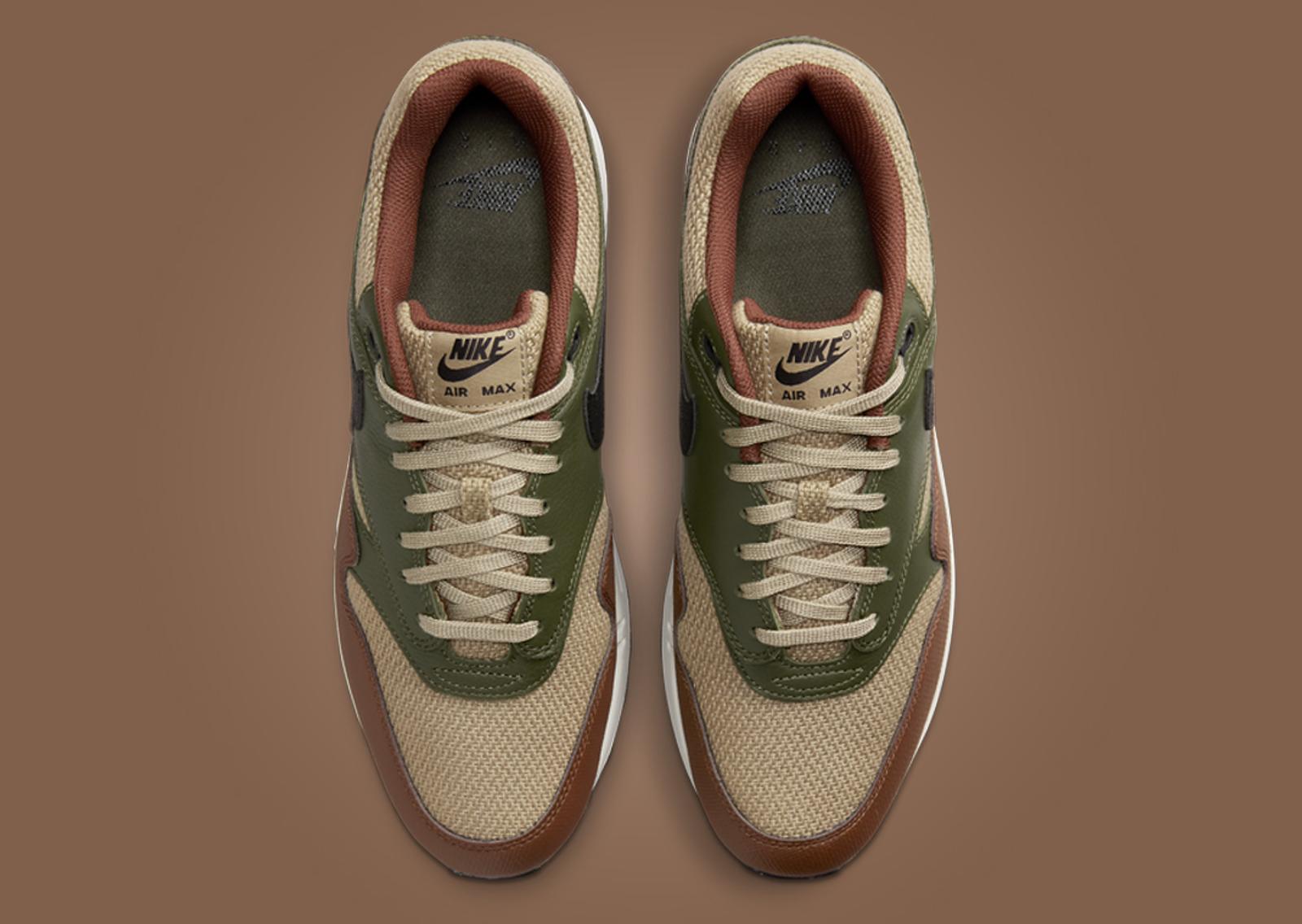 Nike Air Max 1 Neutral Olive Cacao Wow Top