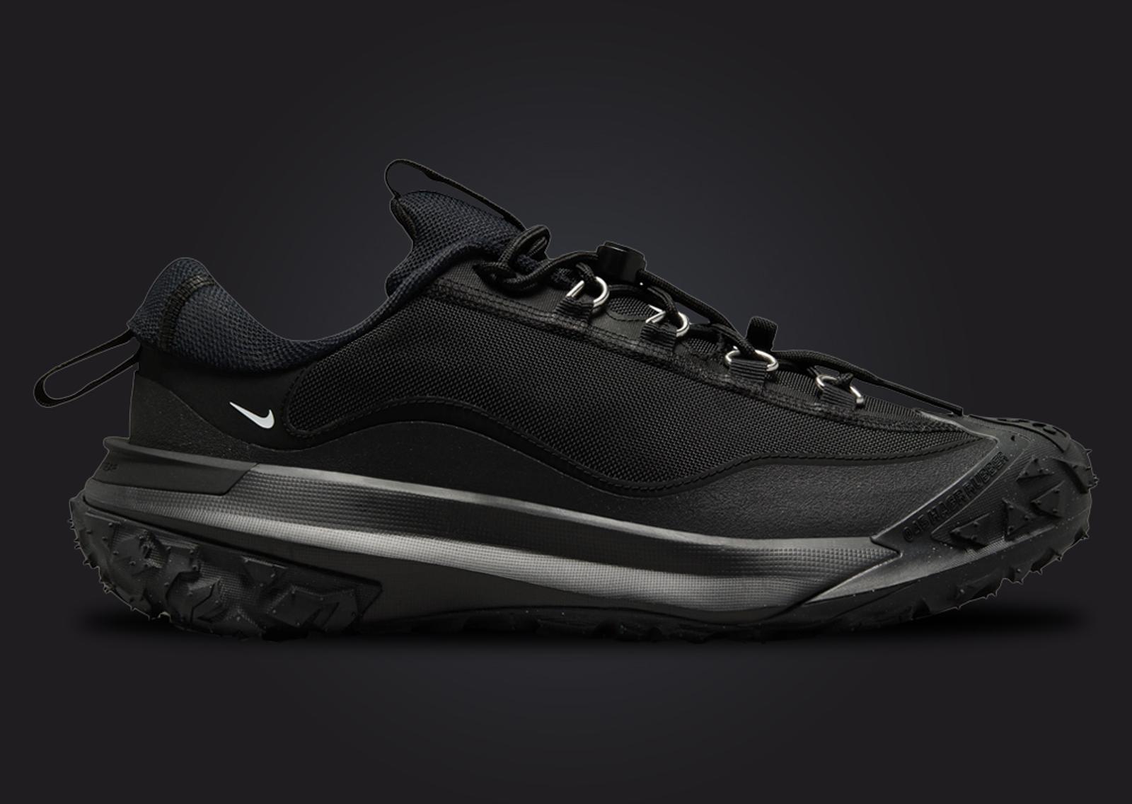 Comme des Garcons x Nike ACG Mountain Fly 2 Low Black Lateral