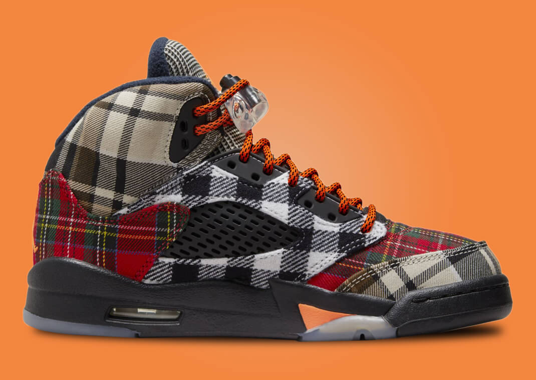 The Kids' Exclusive Air Jordan 5 Retro Plaid Releases October 20