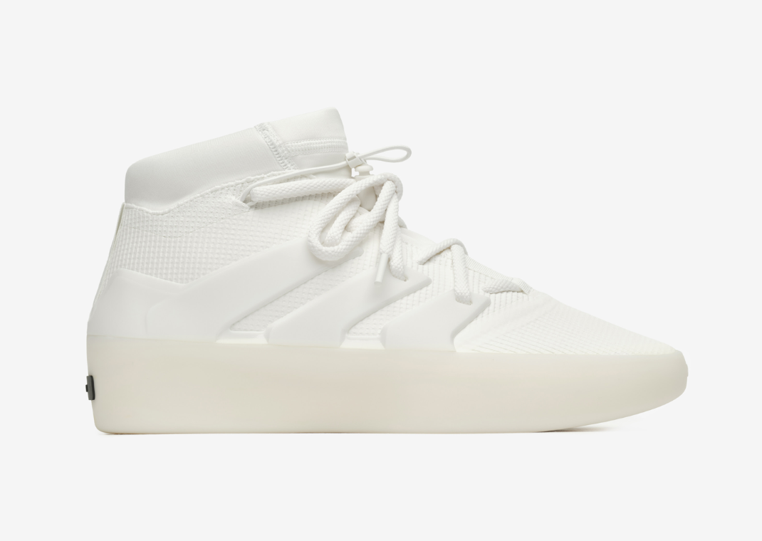 The Fear of God Athletics x adidas Basketball 1 Triple White Releases  Christmas Day