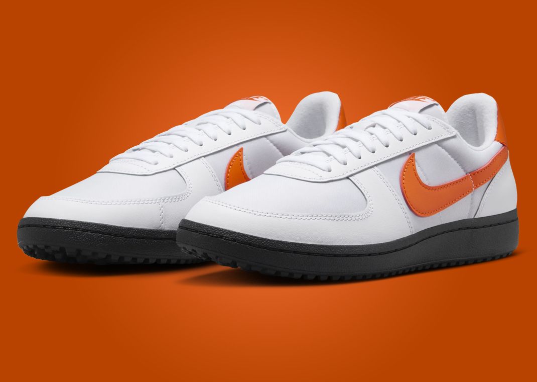 The Nike Field General SP White Orange Blaze Releases May 2024
