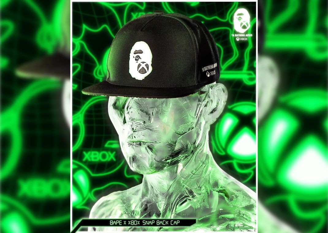The Xbox x BAPE Road STA Camo Releases July 2024
