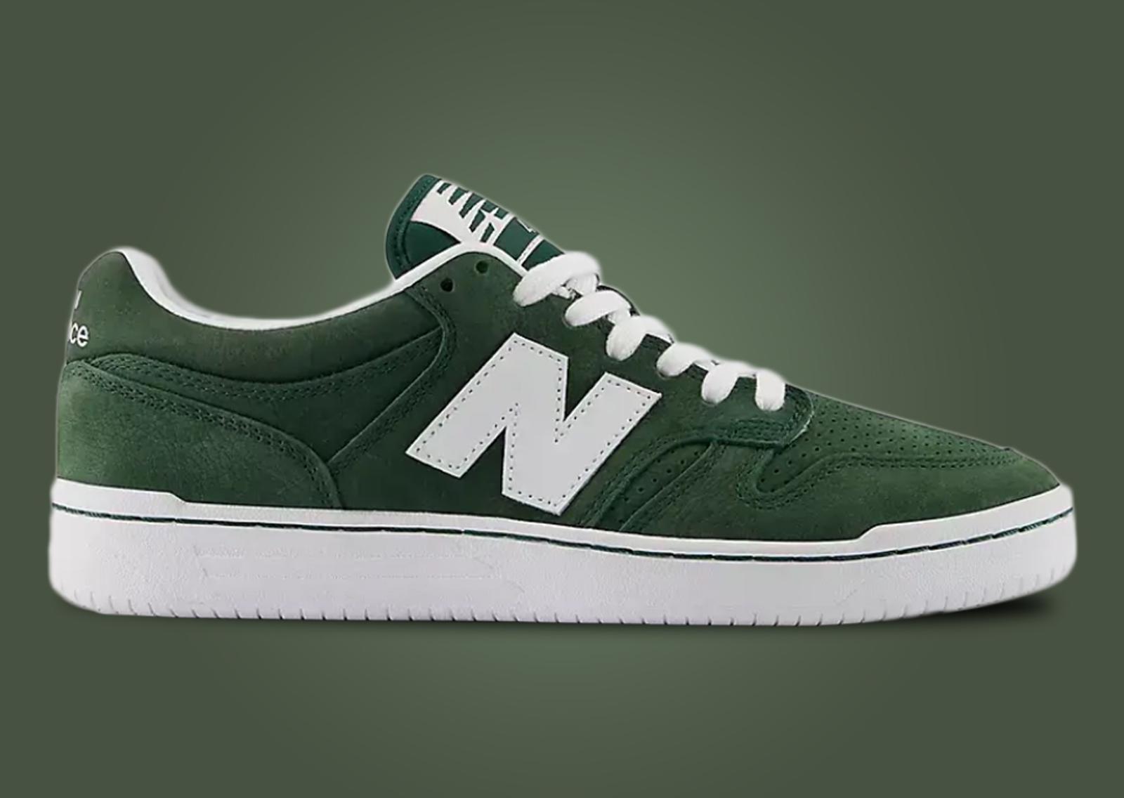 New Balance Numeric 480 Eighties Pack Boston Celtics Lateral