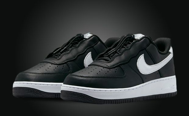 Utilitarian Vibes Hit The Nike Air Force 1 Toggle Black White