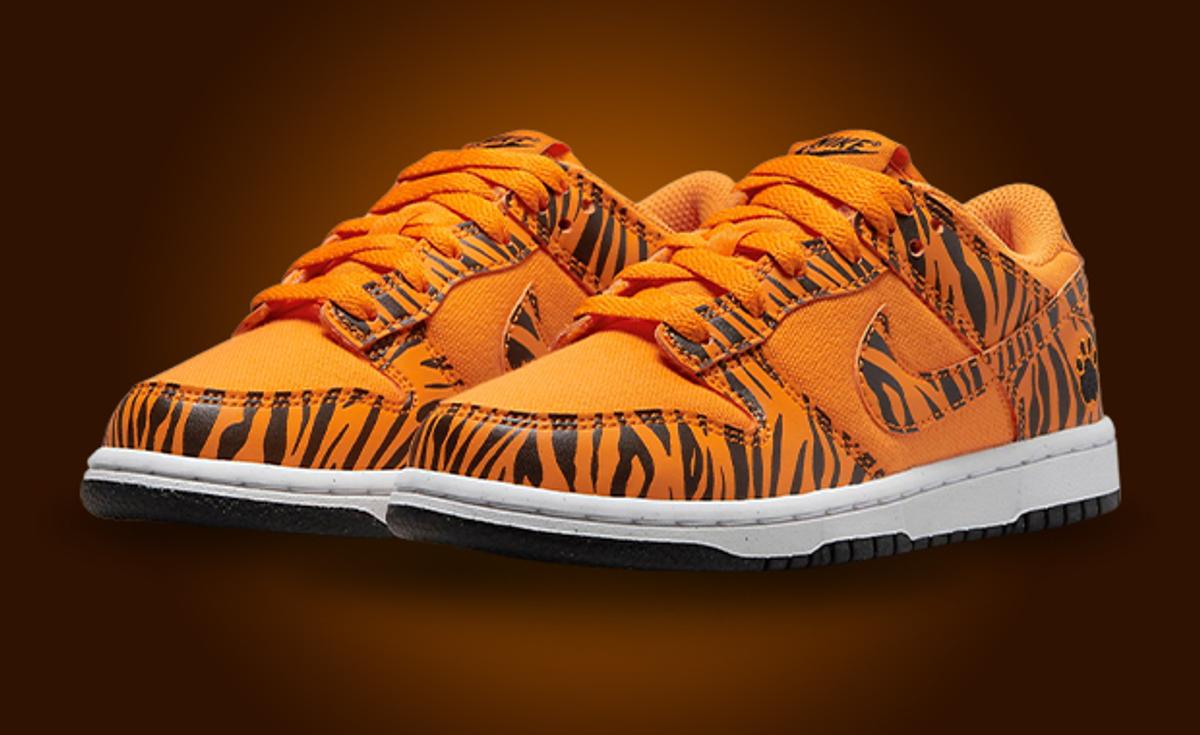 Unleash Your Inner Animal With The Nike Dunk Low Tiger Stripes