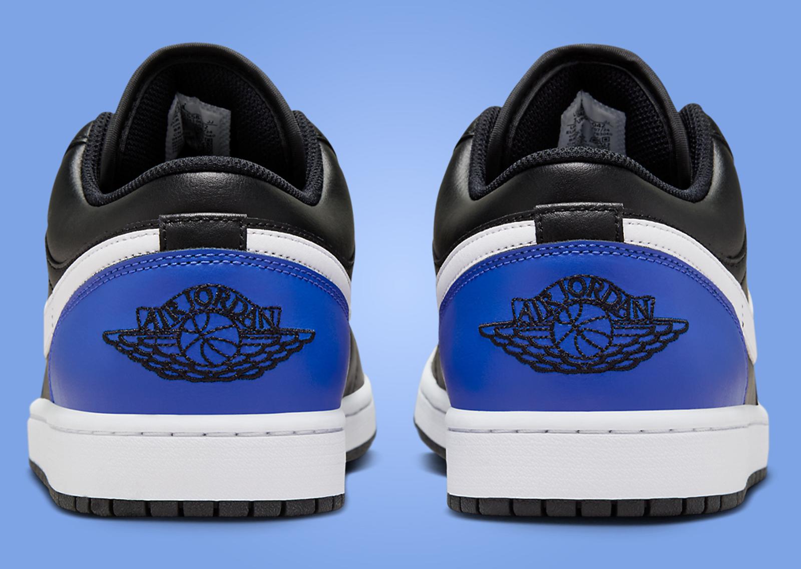 Air Jordan 1 Low Royal Toe Back