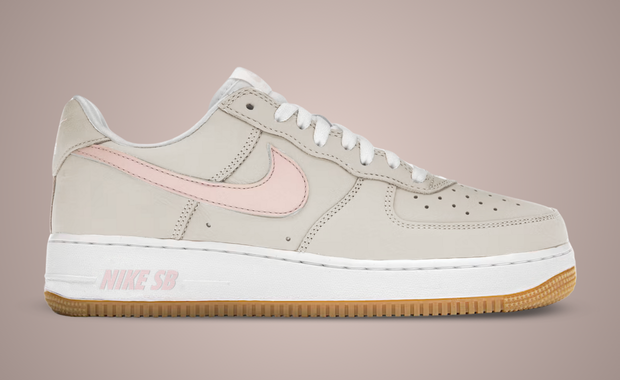 Nike SB Air Force 1 Low Light Orewood Brown Pink