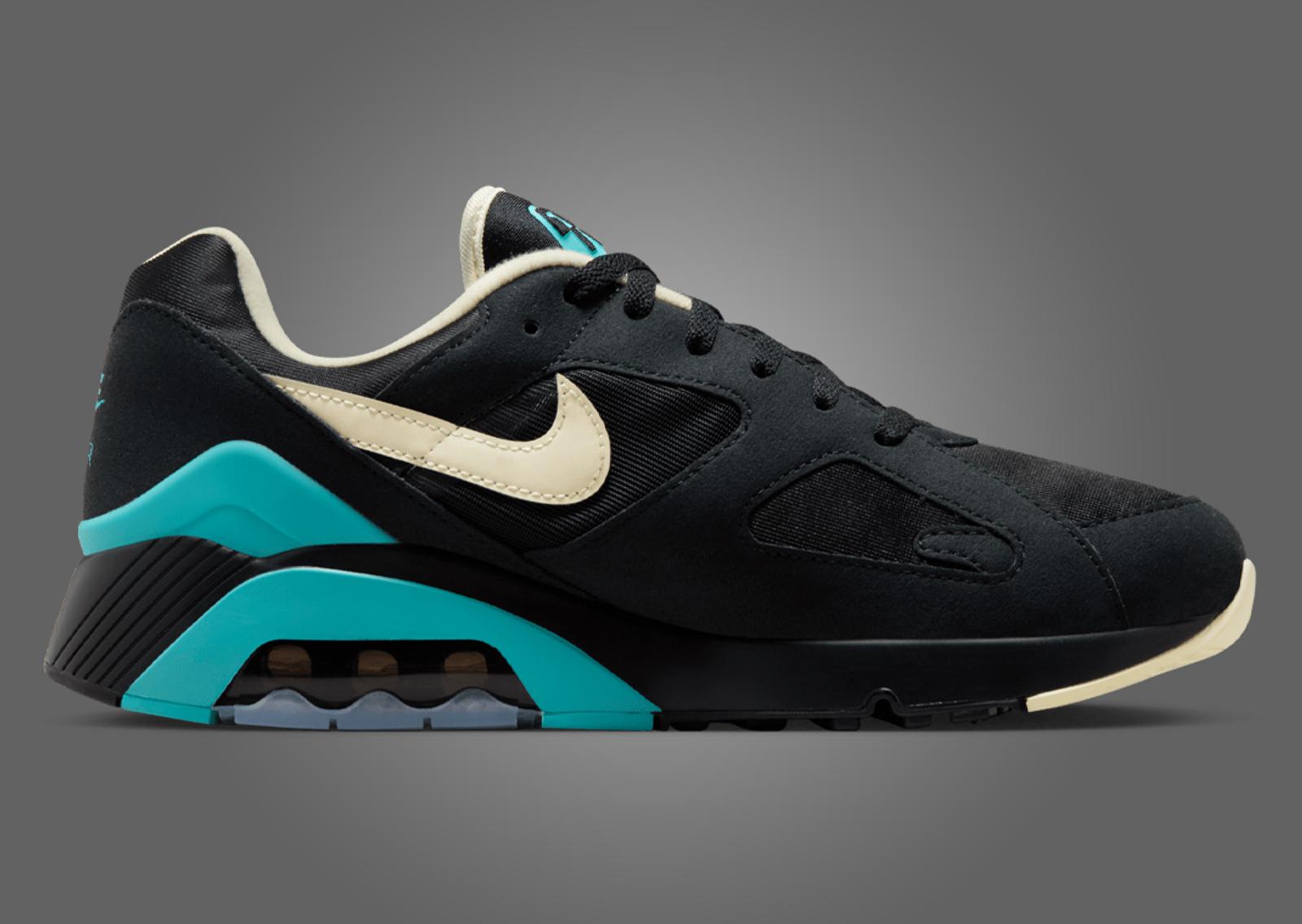 Nike Air 180 Black Dusty Cactus Medial