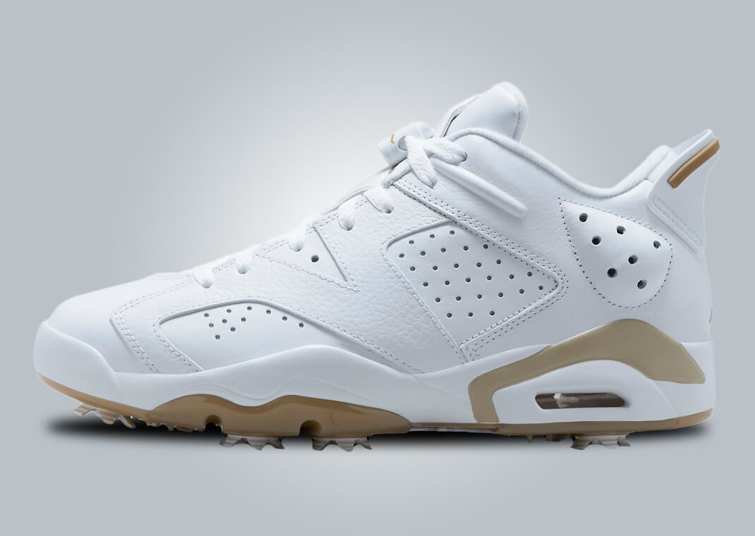 The Air Jordan 6 Retro Golf Comes in White Khaki