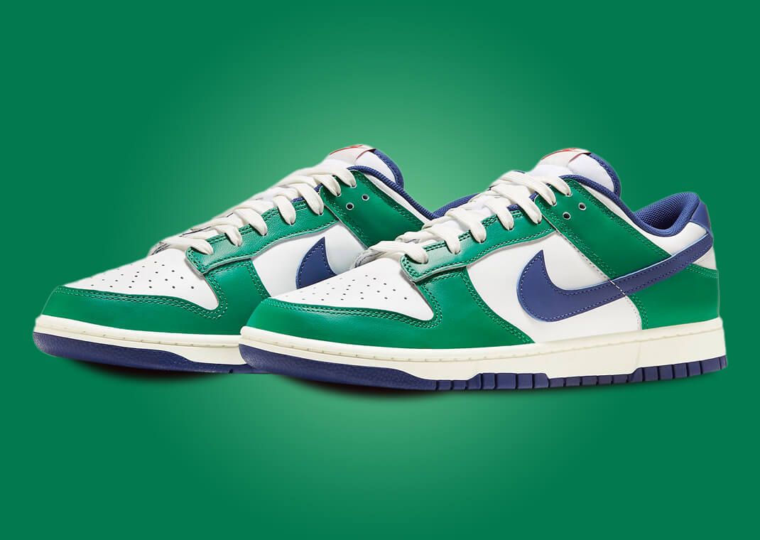 Blue store green nike