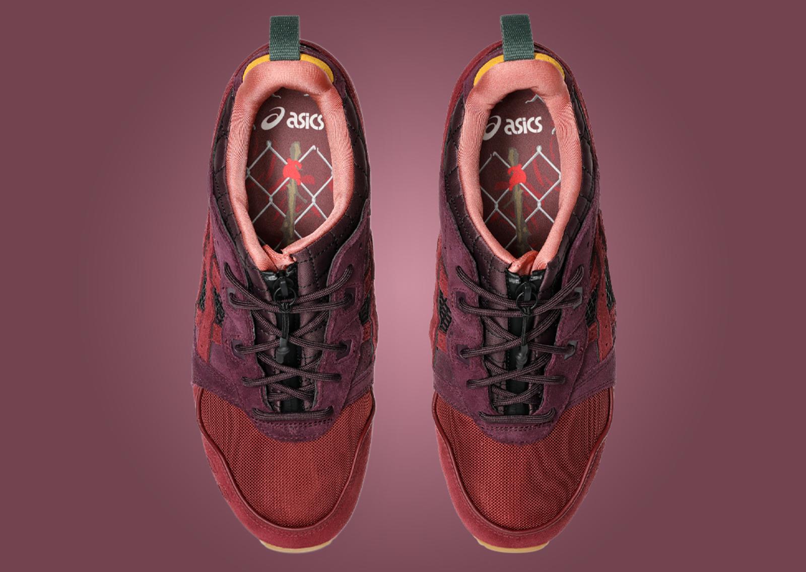 mita sneakers x Asics Gel-Lyte III Dried Rose Top