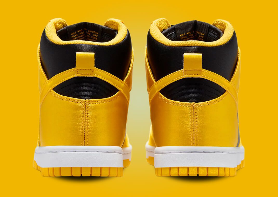 nike dunk high black varsity maize 2020