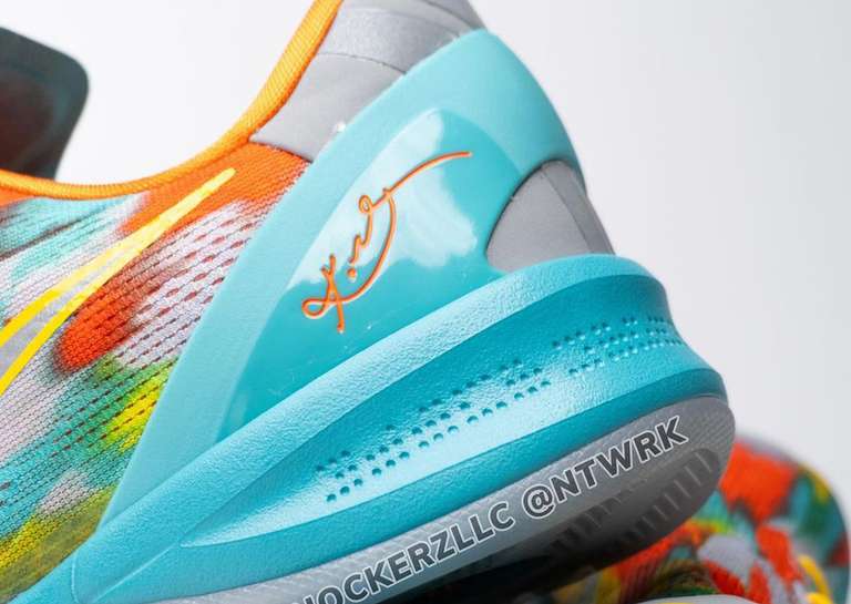 Nike Kobe 8 Protro Venice Beach Heel