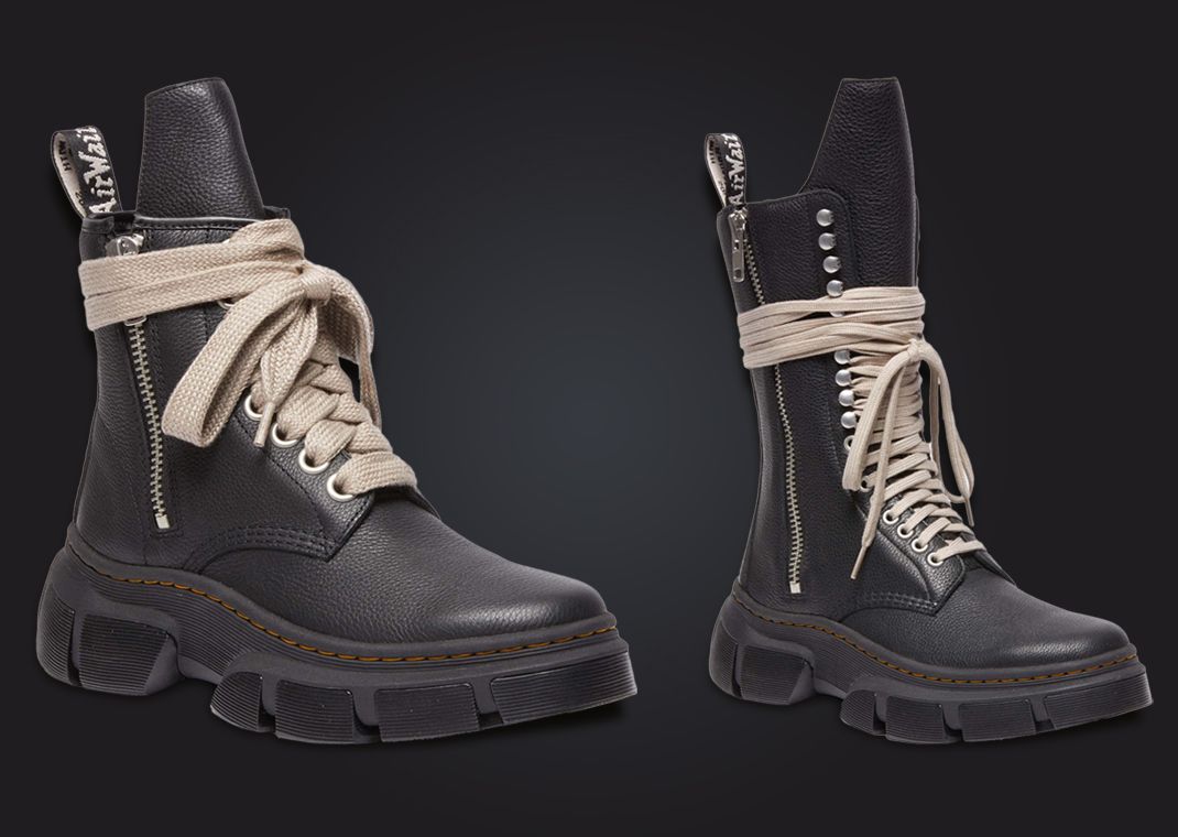 The Rick Owens x Dr. Martens DMXL Pack Releases March 2024