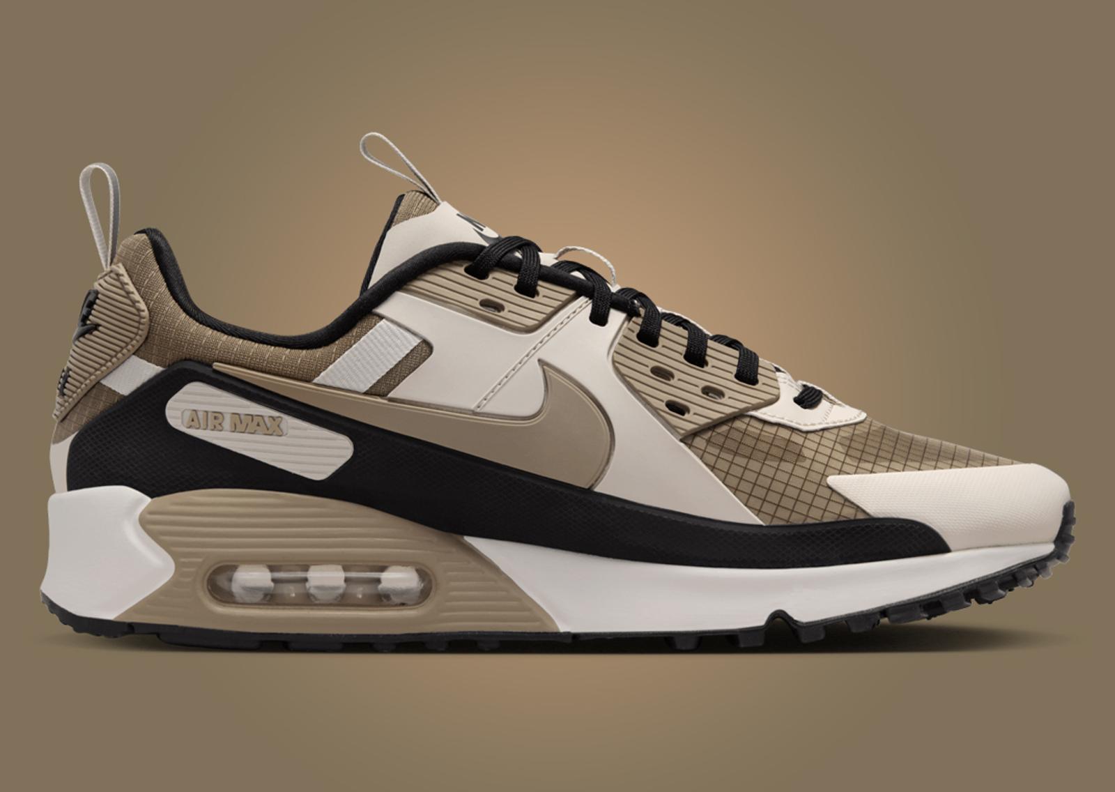 Nike Air Max 90 Drift Light Orewood Brown Medial Left