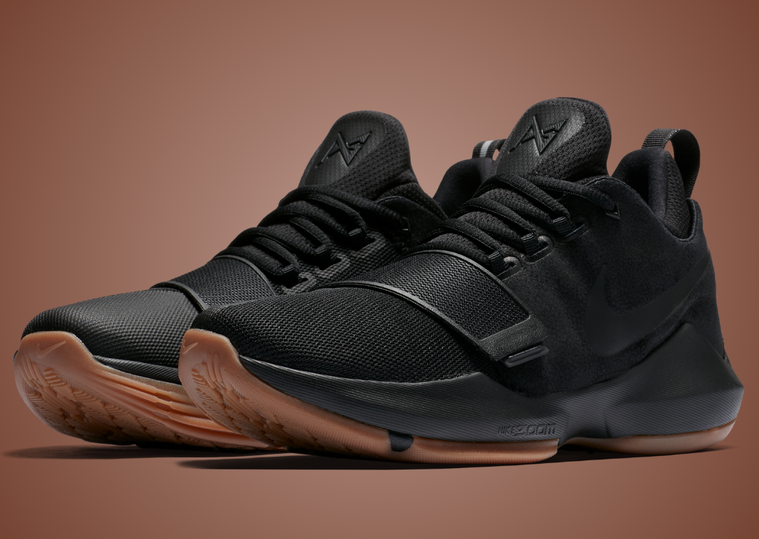 Paul George's Nike PG 1 Returns in a Classic Black Gum Colorway
