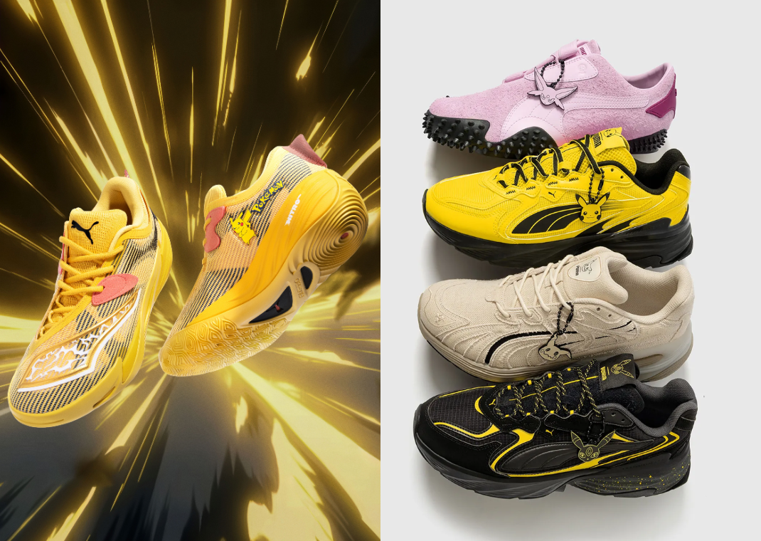 Puma is Rolling Out its Latest Pokémon Collab with a Pikachu All