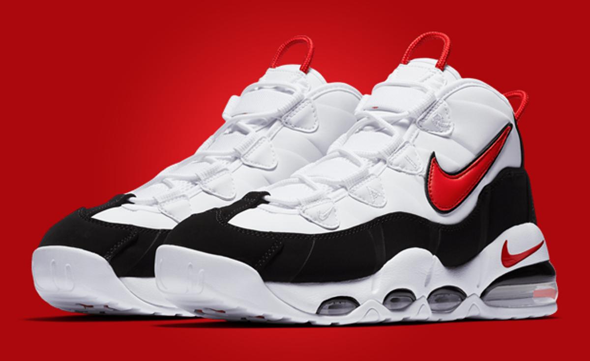 Nike Air Max Uptempo White Red Black