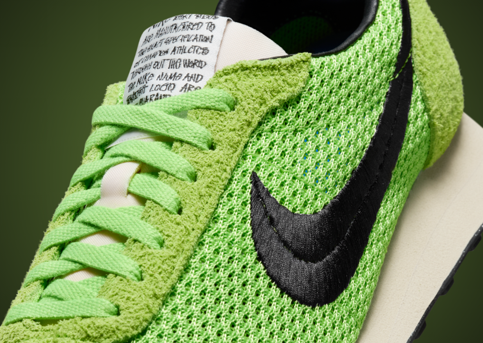 Stussy x Nike LD-1000 SP Action Green Detail