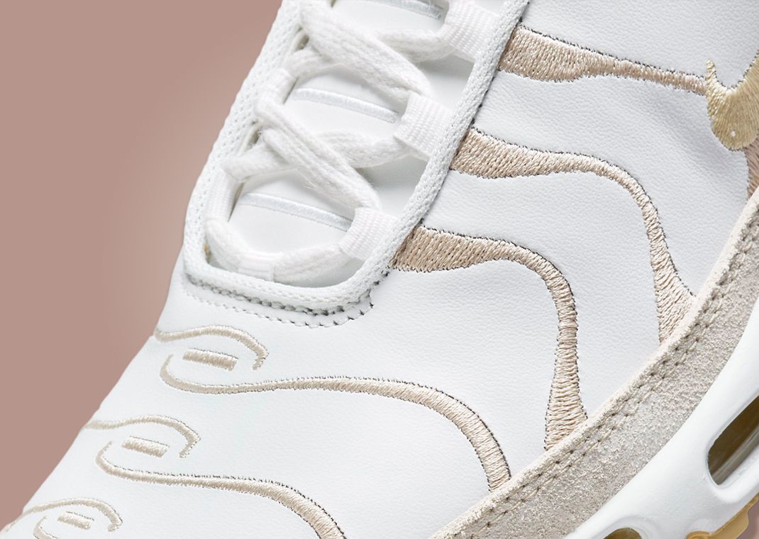 Nike's Air Max Plus Premium Gets Glazed In Pale Vanilla