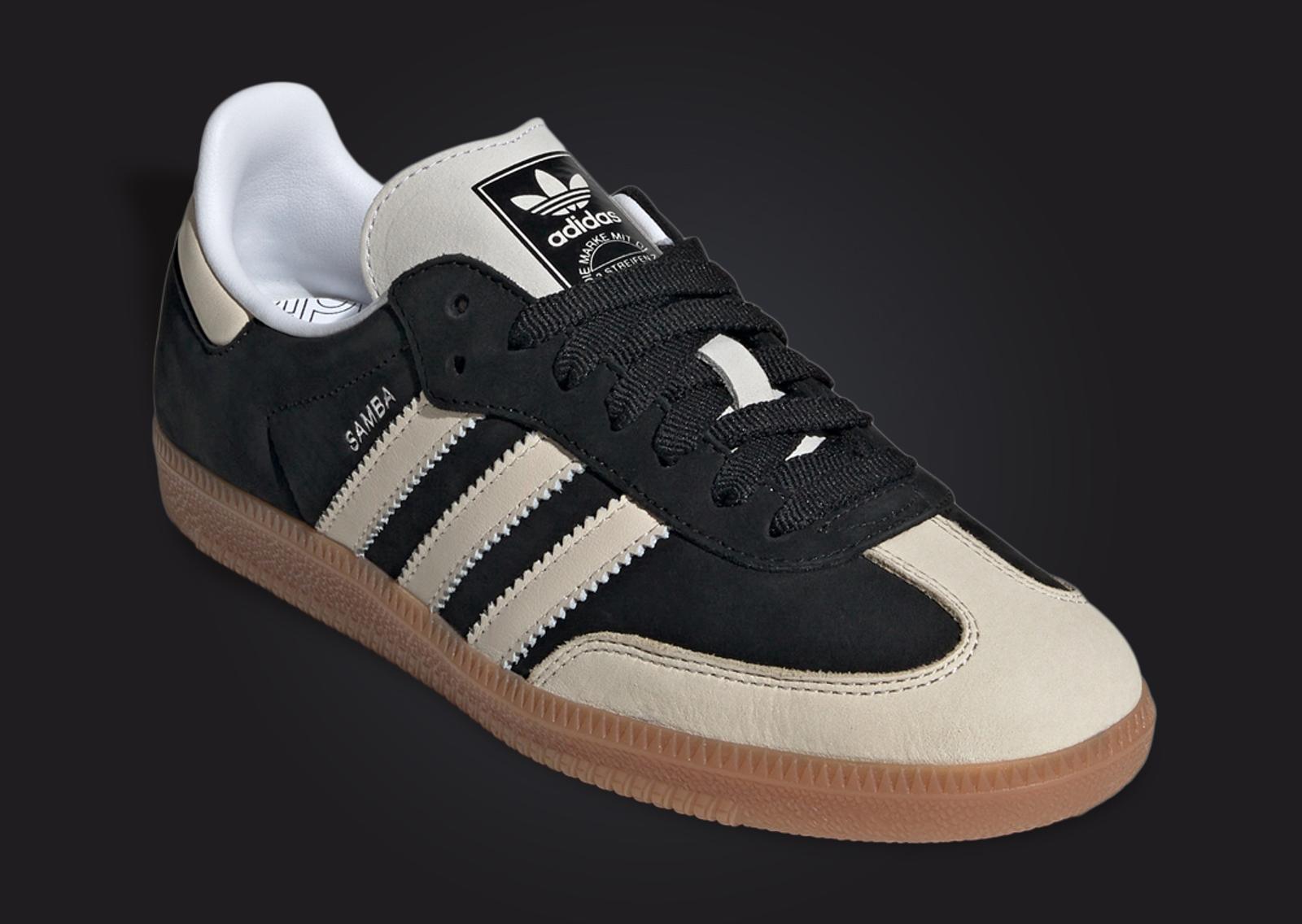 adidas Samba OG Black Wonder White Angle